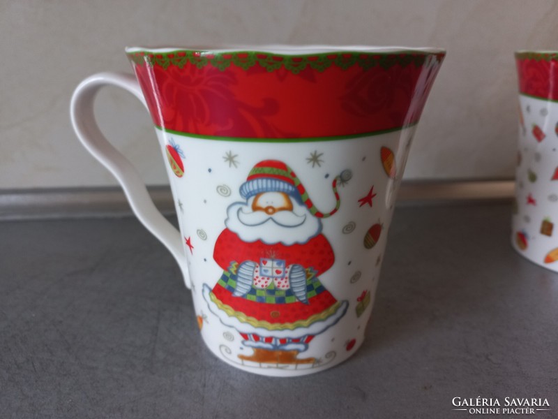 New Santa Claus porcelain cup
