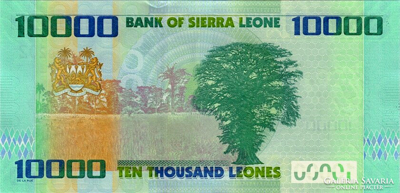 Sierra Leone  10 000 leones 2021 UNC