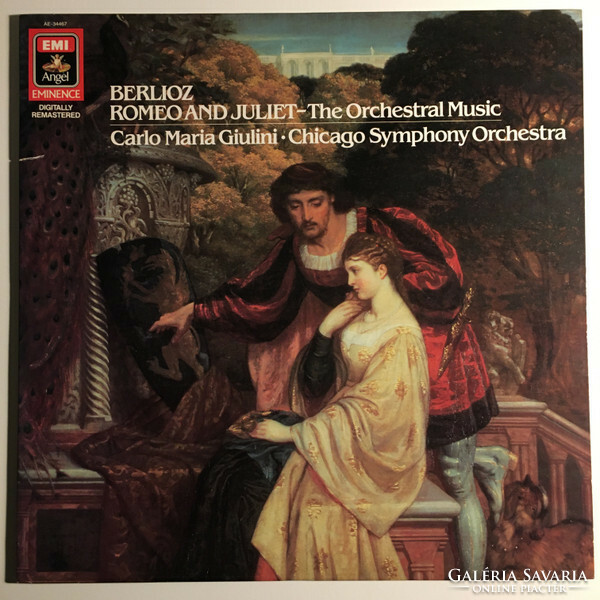 Berlioz,Carlo Maria Giulini - Romeo And Juliet - The Orchestral Music (LP, RE, RM)