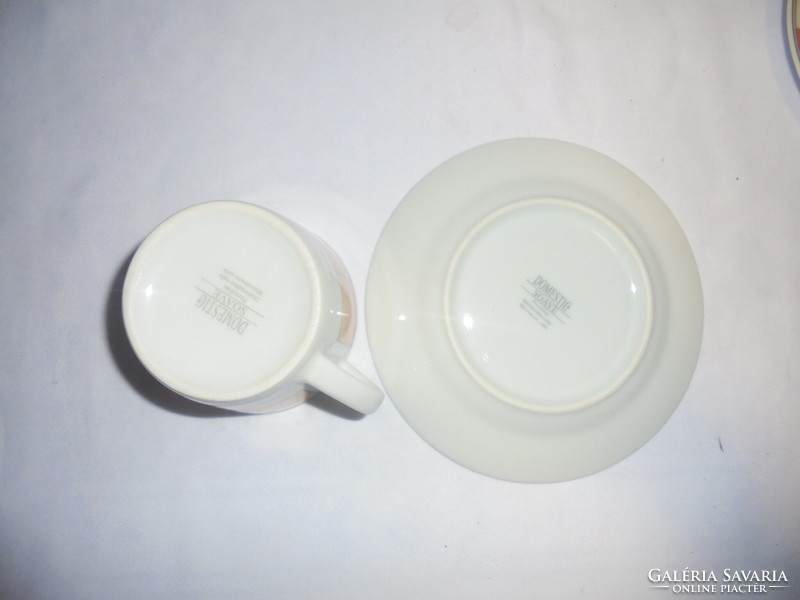 Vintage porcelain coffee set - six person - domestic