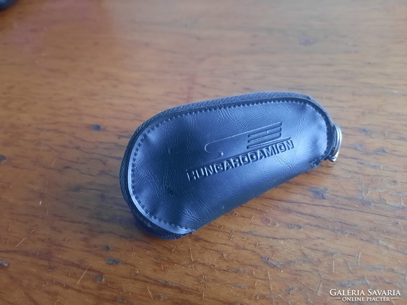Retro leather? Hungarocamion key ring