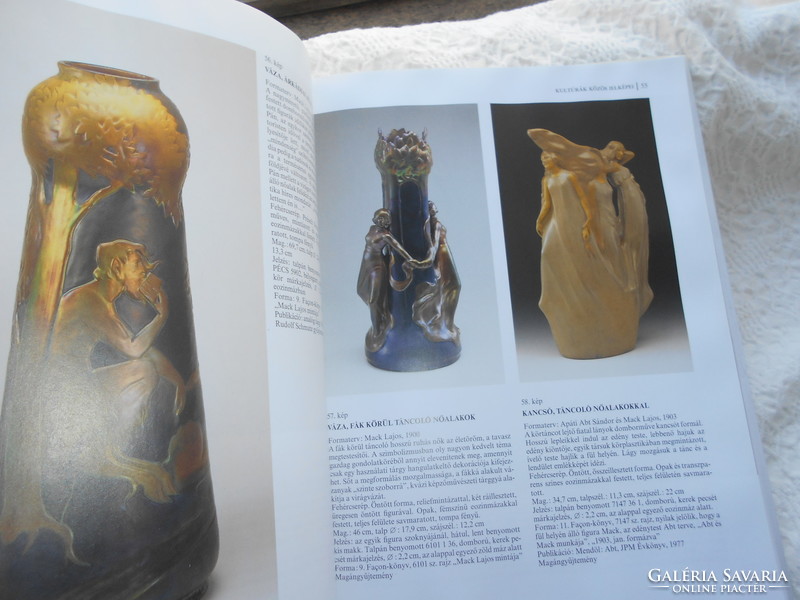 Art Nouveau ceramics Zsolnay - éva Cenkey