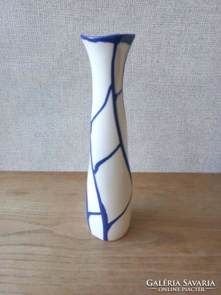 Retro Hungarian Aquincum porcelain vase. A rare form