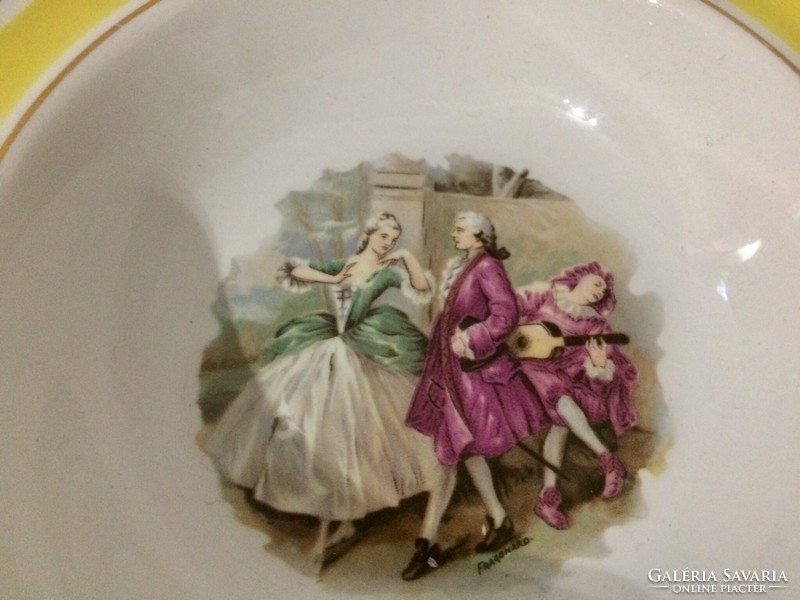 Vintage kisméretű porcelán tányér-Arabia