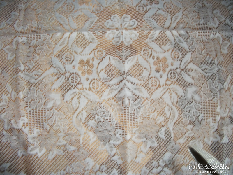 White lace tablecloth, Australian, unused size: 90x90 cm