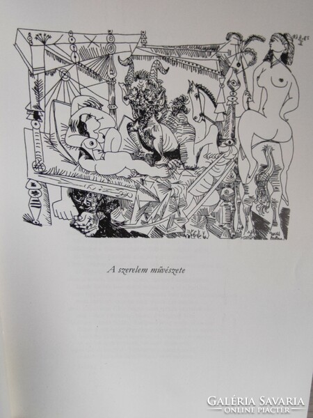 Ovidius - Picasso A szerelem művészete Európa - Helikon Kiadó 1982.