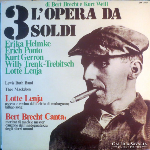 Brecht /weill - l'opera da 3 soldi / l'opera da three soldi (die dreigroschenoper) (lp, album, re)