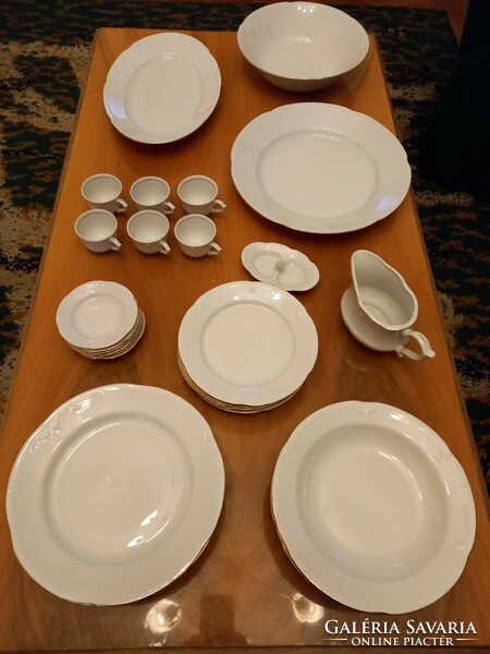Wloclawek porcelain dinner set 35 pieces