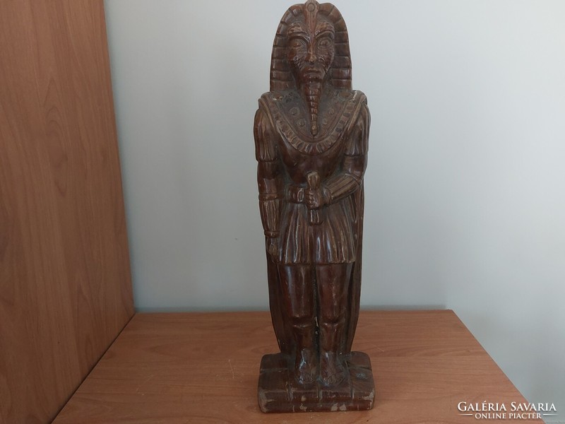 (K) Egyptian wooden sculpture approx. 40 cm