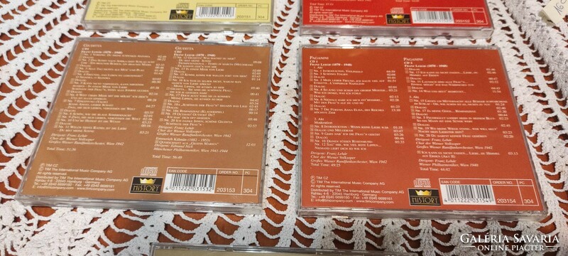 10-CD box (5 double CDs) in decorative packaging