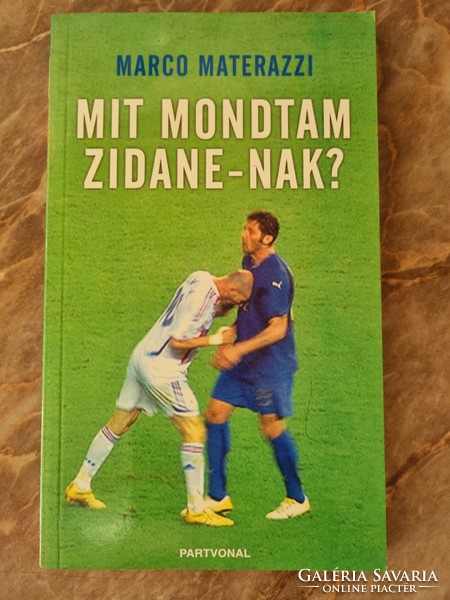 M. Materazzi : Mit mondtam Zidane-nak?