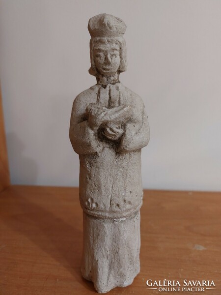(K) small statue with rb mark, approx. 19.5 cm