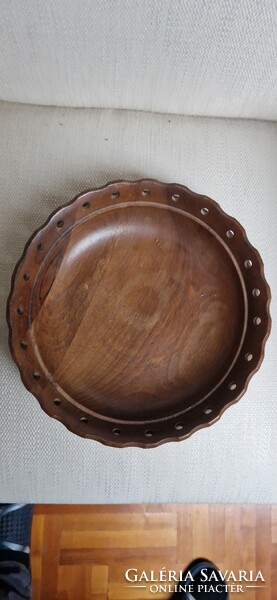 Rare wooden fruit bowl