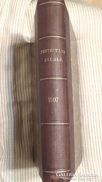 Protestáns szemle 1907 I-X. füzet egy kötetben