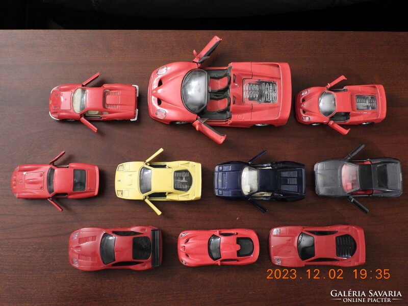 Ferrari (and a dodge viper) model, small car collection for sale
