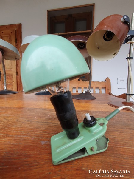 Soviet clip-on mushroom lamp