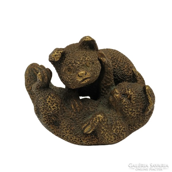 Viennese bronze-playing cats-m00868