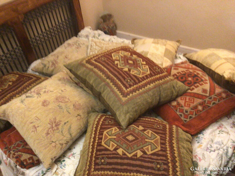 Large kelim decorative pillows and decorative pillow covers