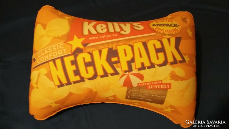 Inflatable advertising neck pillow: Austrian kelly's chips