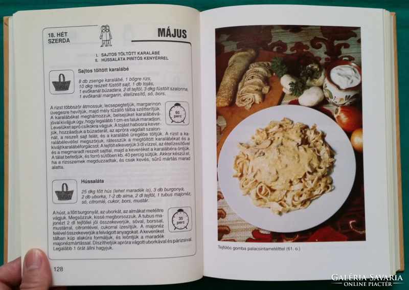 'Verő Juli: Hónapok, napok, ételek - Szakácskönyv > Átfogó szakácskönyv