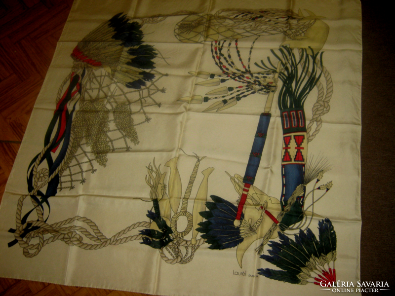 Laurel vintage silk scarf Indian
