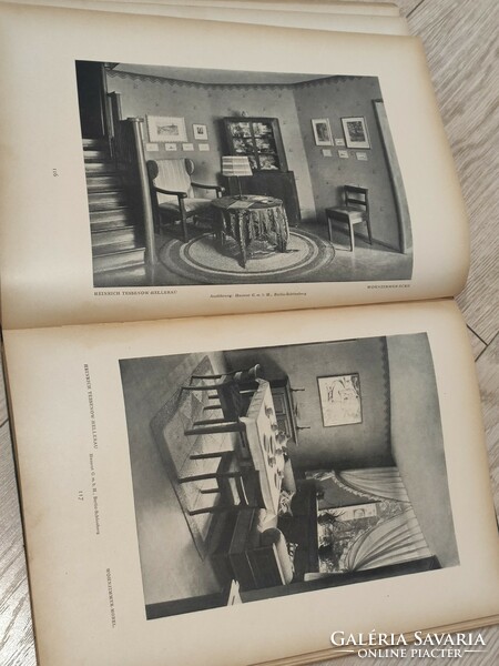 Die Schöne Wohnung 1922 antik könyv, lakberendezés