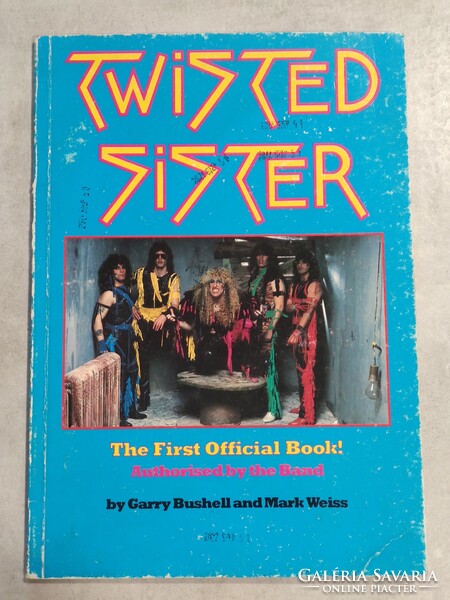 Twisted sister 1985 vintage book