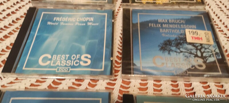 8 db zenei CD külön-külön vagy csomagban