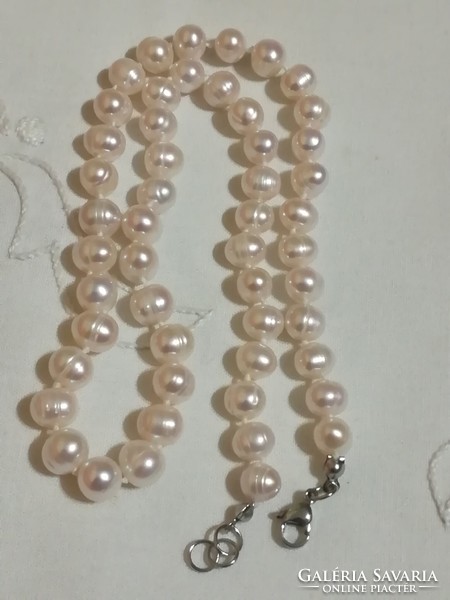 Cultured pearl necklace. 50 Cm.