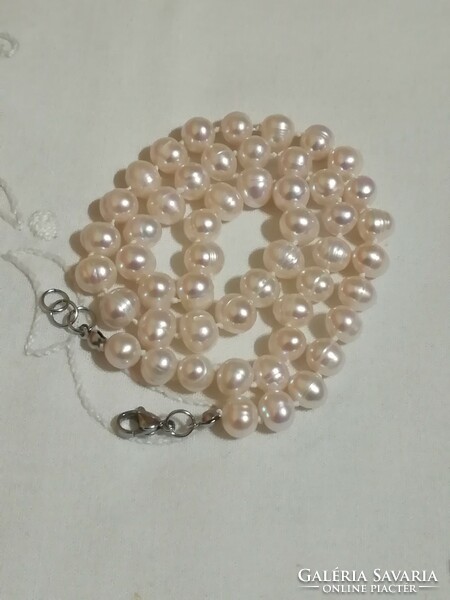 Cultured pearl necklace. 50 Cm.