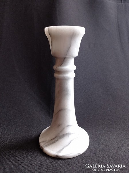 Marble candle holder 16 cm