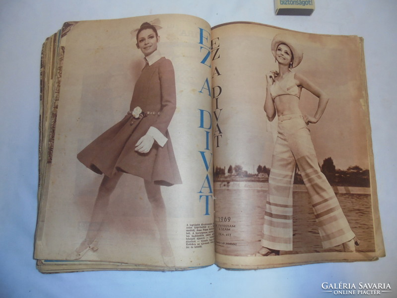 Old Nimble Fingers and This Fashion Newspapers 1967/68/69 - stitched together