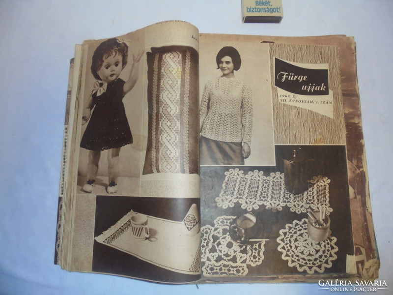 Old Nimble Fingers and This Fashion Newspapers 1967/68/69 - stitched together