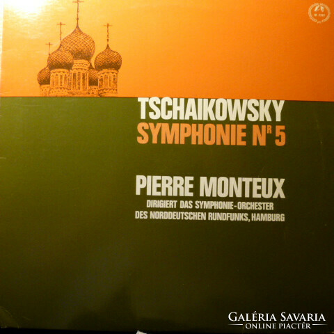 Tschaikowsky, monteux, - symphony no 5 (lp, mon)