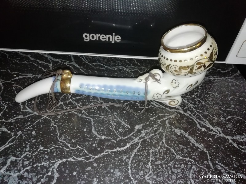 Old porcelain pipe in perfect condition