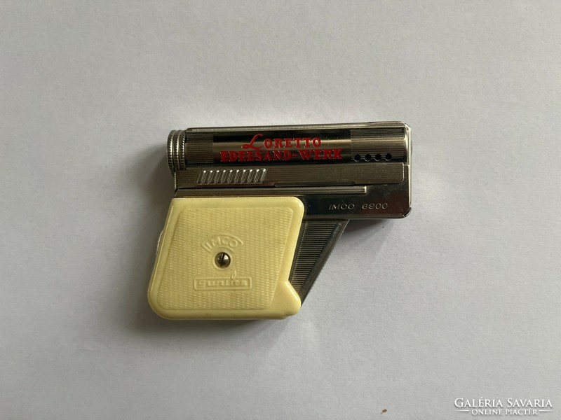 Rare, retro, old imco pistol lighter 1960'