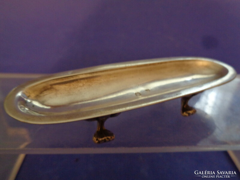 Antique silver toothpick holder