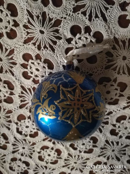 Retro sphere Christmas tree decoration