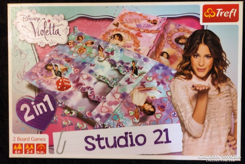 Violetta studio 21 board game, flawless (rarity)