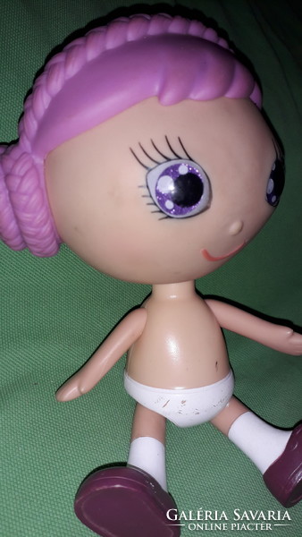 Fairy cute dressable manga doll with purple hair 20 cm according to the pictures