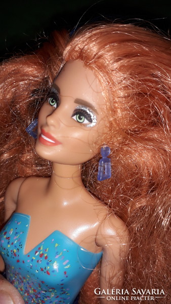 Beautiful original mattel 2021 - barbie - hot red hair toy doll according to the pictures bk23