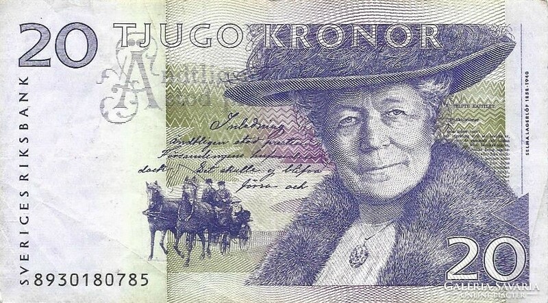 20 kronor korona 2006 Svédország 2.