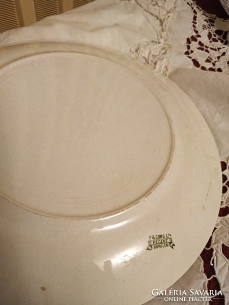 Fajansz tányér, 27 cm