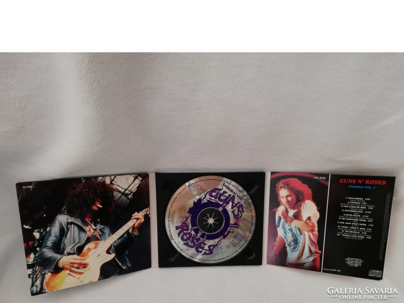 Guns&roses samurai vol 2. Titled CD, very rare, banned CD.