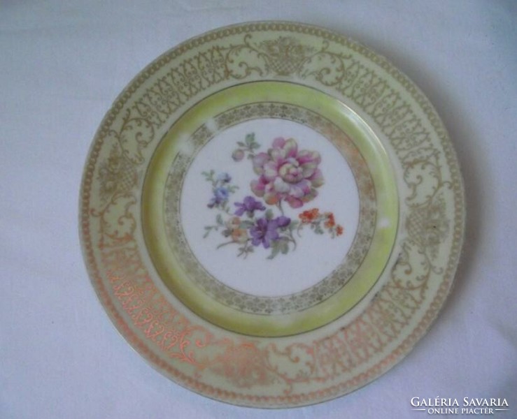 Bavaria gilded plate, decorative plate