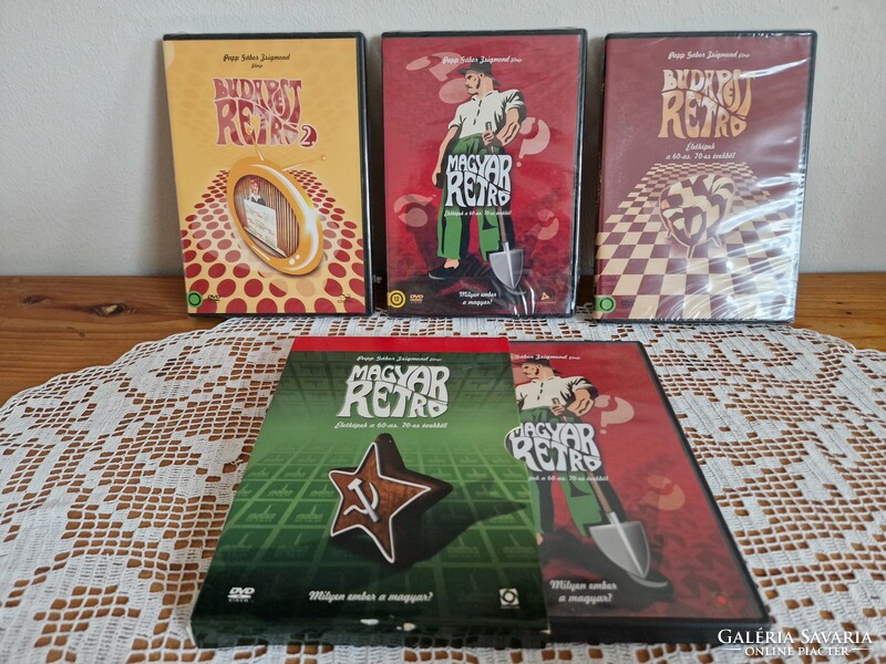 Magyar Retro, Budapest Retro, DVD, Papp Gábor Zsigmond filmek