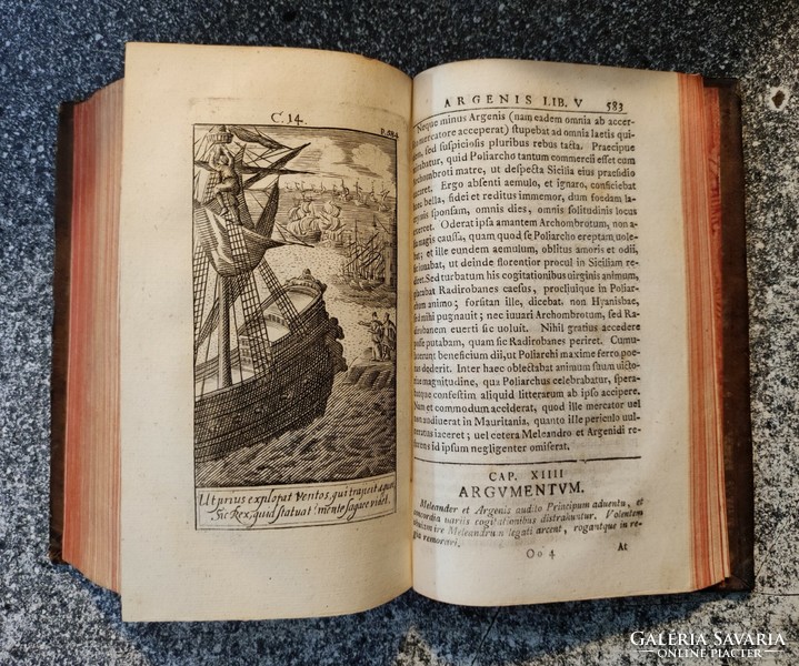 (Barclay joannes) barclaii joannis argenis, with 36 copper engravings. 1769. Nuremberg.