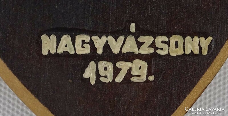 1P748 Régi nagyvázsonyi őz trófea agancs 1979