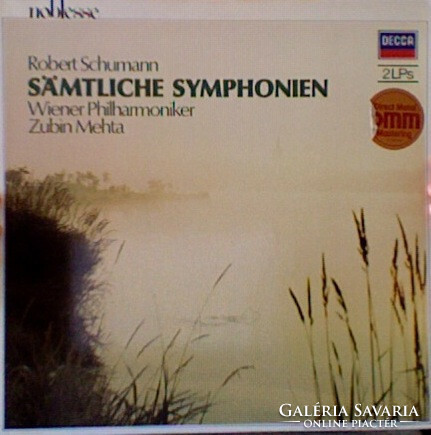 Robert Schumann, Zubin Mehta and Wiener Philharmoniker - all symphonies (2xlp, comp)