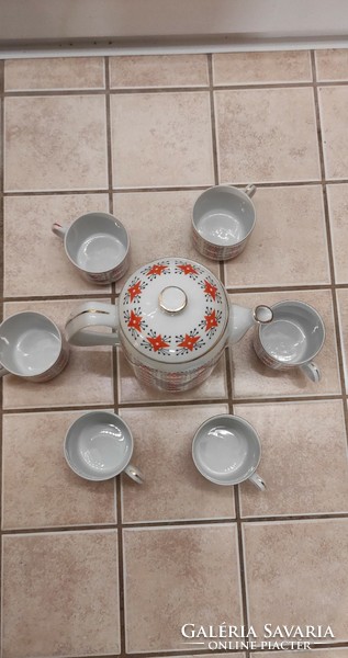 Raven house porcelain coffee set